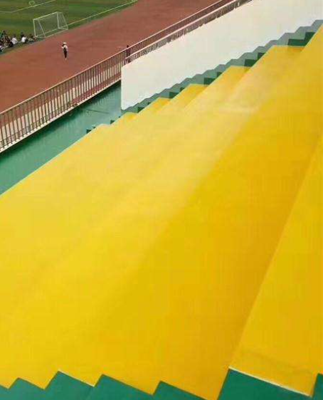 上高球场台阶翻新修补改造